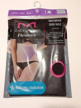 2XL Maidenform Flexees Waist Nipper Shapewear Cooling Smoothing & Shaping NEW